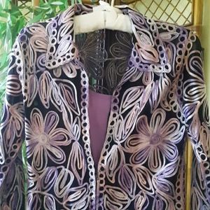 Wearable Art Zip Jacket